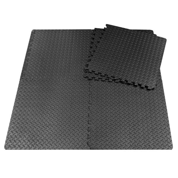 【YD】Gym Floor - Puzzle Exercise Mat 6-Pack - 60x60cm