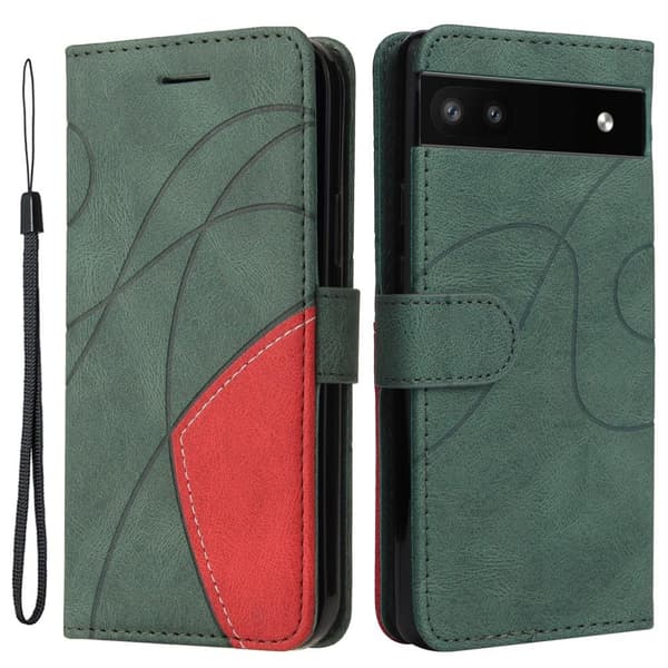 【YD】KT Wallet Case for Google Pixel 6a 5G - Green Green Grön