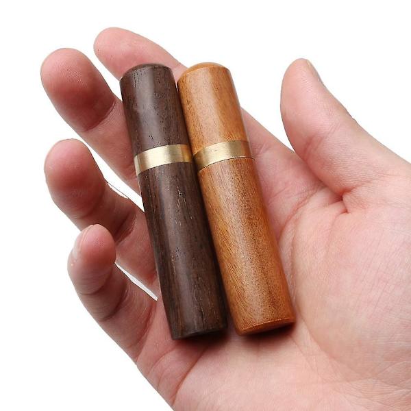 Mini Tandpetare Tube Handsömnad nålar Förvaringsrör