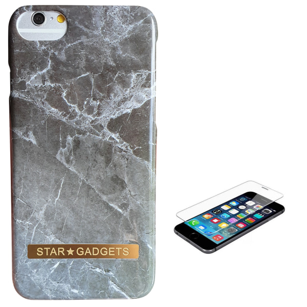 Skydda din iPhone 7/8/SE med marmorskal!