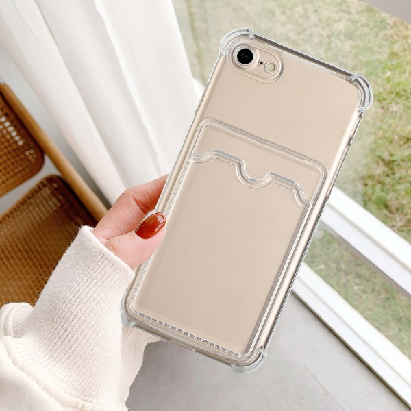 iPhone 7/8/SE (2020 & 2022) - Card Case Protection Transparent