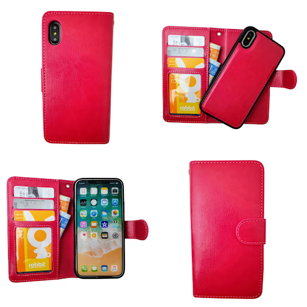 Beskyt din iPhone X/Xs - Pung etui + Stylus Pen Brun