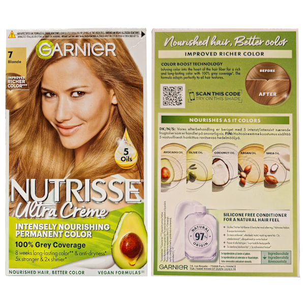 Garnier Nutrisse Ultra Crème Blond 7.0 Hårfärg