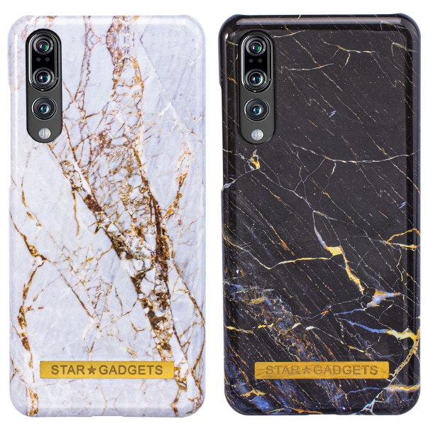 Huawei P20 Pro - Cover Protection Marble Vit