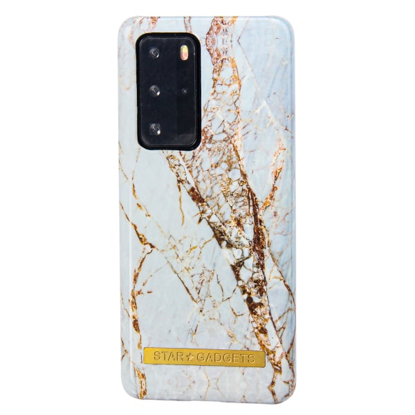 Huawei P40 Pro - case marmori Svart