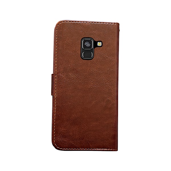 Samsung Galaxy A8 2018 - PU Læder Pung Etui/Tegnebog