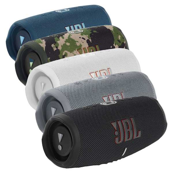 JBL CHARGE 5 - Bærbar Vandtæt Bluetooth Højtaler med Powerban Grå