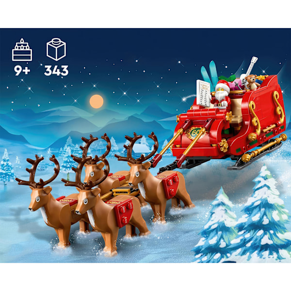 LEGO Tomtens Släde 40499 – Joulun Taikaa Rakentamiseen ja Leikkiin!