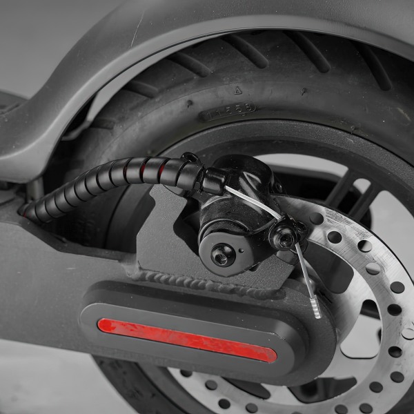Spiraltråd Kabel Skydd till Xiaomi Elektrisk Scooter Röd