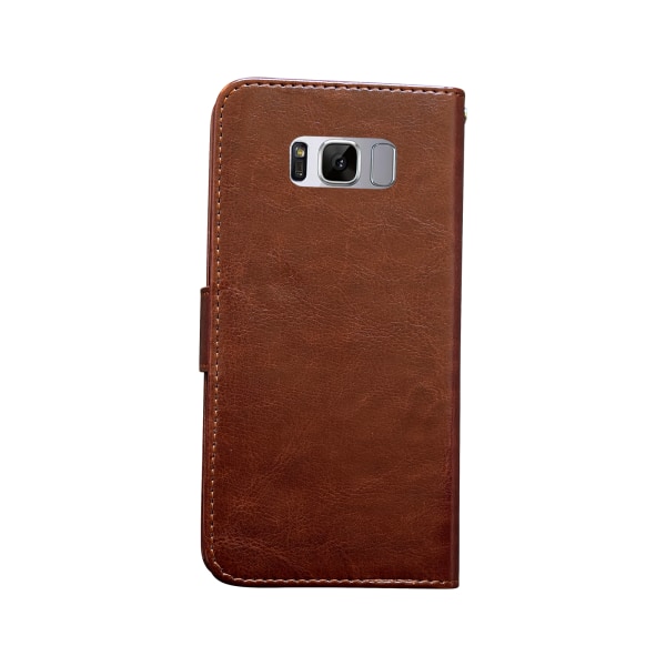Samsung Galaxy S8 Plus - case / lompakko Brun