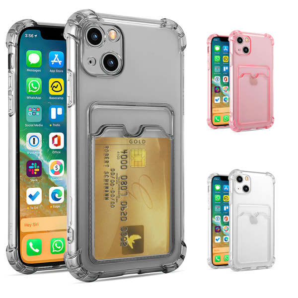 iPhone 13 - Card case Protection Transparent