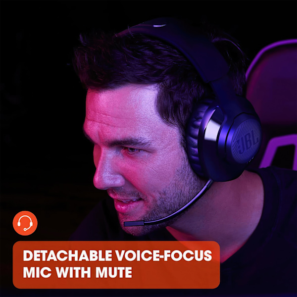 JBL Quantum 350 Wireless - Gamingheadset med lång batteritid oc