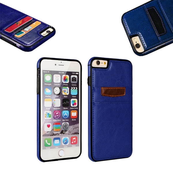 Case / lompakko - iPhone 6 / 6S Blå