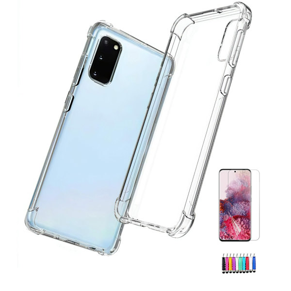 Samsung Galaxy S20 FE - Läpinäkyvä suojakotelo