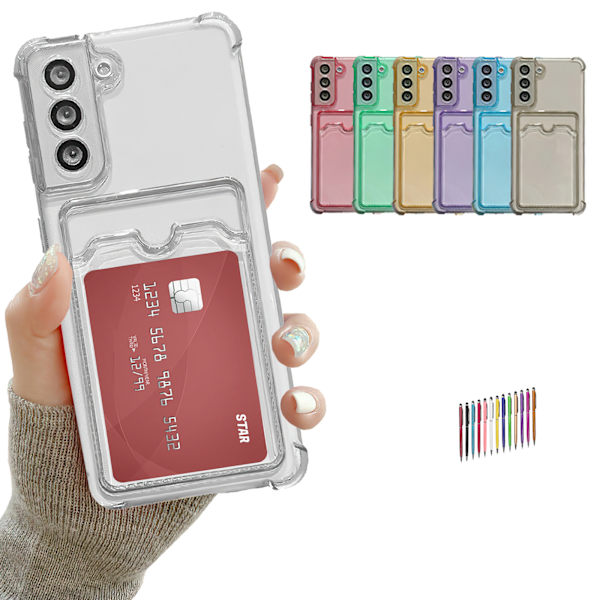 Samsung Galaxy A23 5G - Beskyttelse til kortlomme - Transparent Transparent