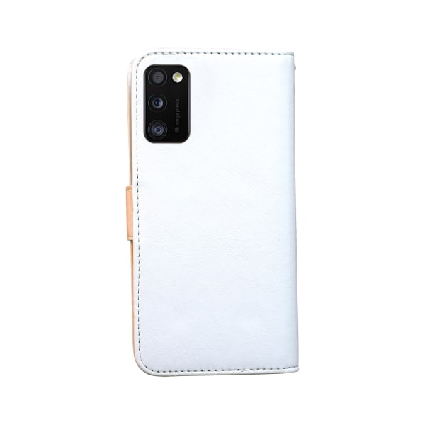 Samsung Galaxy A41 - PU-nahkainen case Vit
