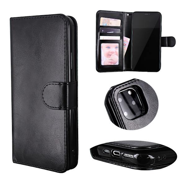 iPhone 11 Pro - PU Læder Pung Etui Vit