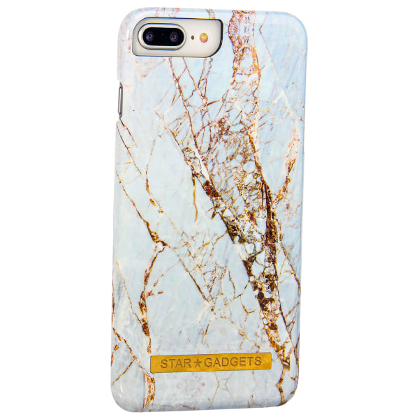 iPhone 7 Plus / 8 Plus - Cover Protection Marble Vit