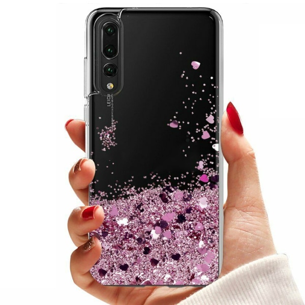 Glitrende 3D Bling: Huawei P20 Pro Skal