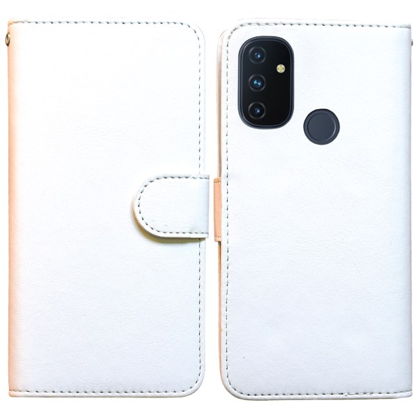 OnePlus Nord N100 - PU-nahkainen case Brun