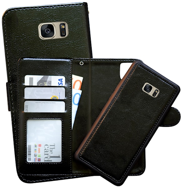 Samsung Galaxy S7 Edge - PU Læder Pung Etui