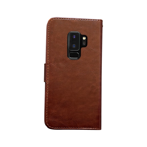 Samsung Galaxy S9 Plus - Case/ Lompakko Brun