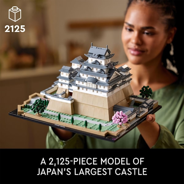 Rakenna Japanin upea Himejin linna LEGO Architecture -malli aikuisille