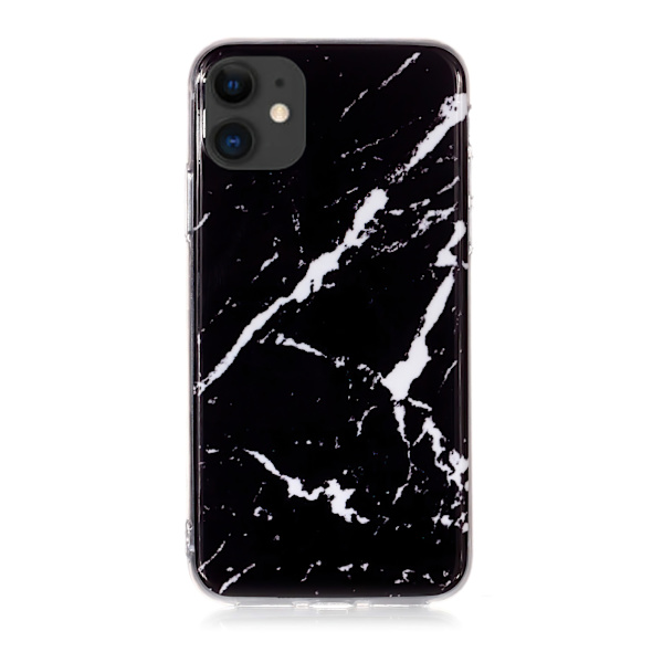 Skydda din iPhone 11 med Marmor-skal! Svart