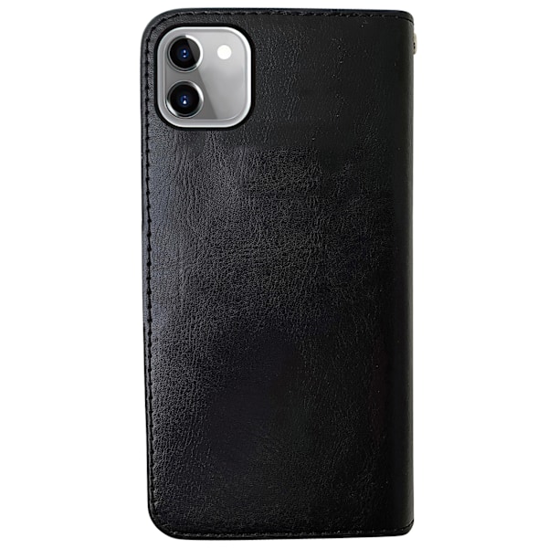 Samsung Galaxy A03 - PU Læder Pung Etui Svart