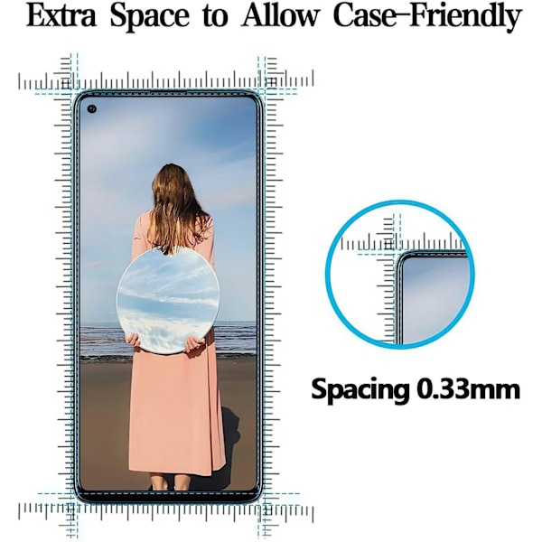 Samsung Galaxy A21s - Privacy Hærdet Glas Skærmbeskytter Pr