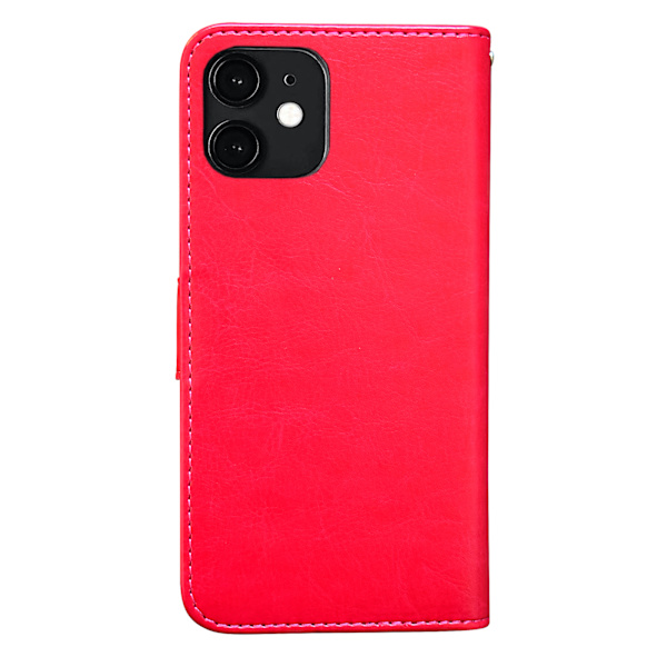 iPhone 12 Mini - PU Læder Pung Etui Svart