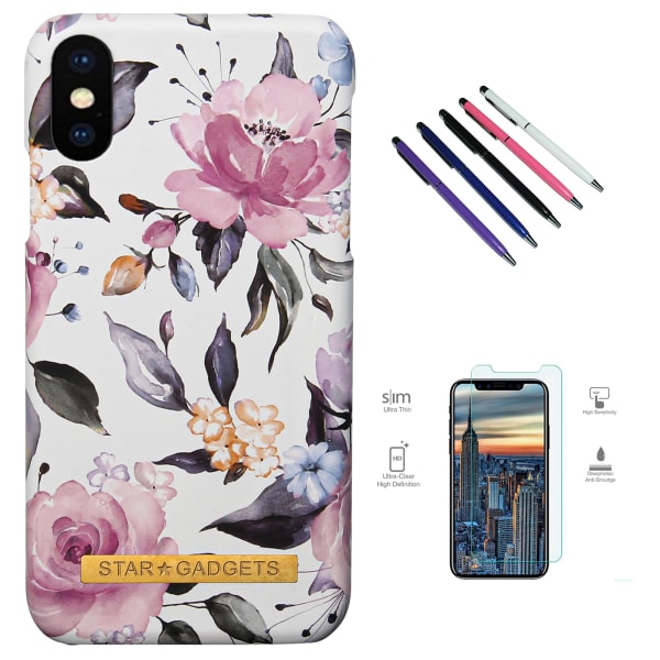 iPhone X/Xs - Cover Protection Flowers