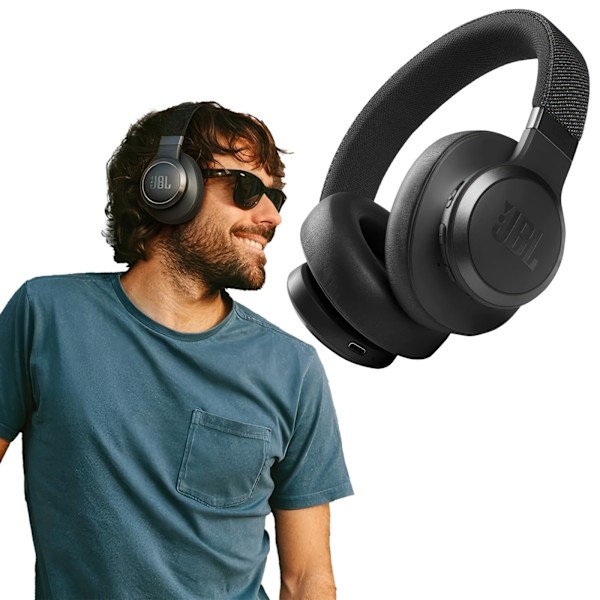 Upplev JBL Live 660NC: Trådlösa Hörlurar med Adaptive Noise Cancelling!