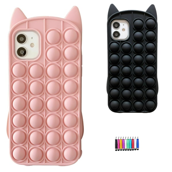 iPhone 11 - Kotelosuoja Pop It Fidget Rosa