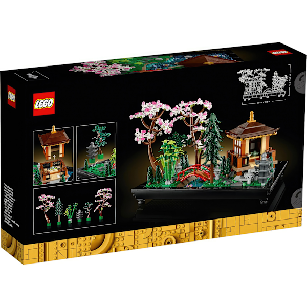 Skapa Lugn & Harmoni - LEGO Icons Japansk Trädgård Byggset