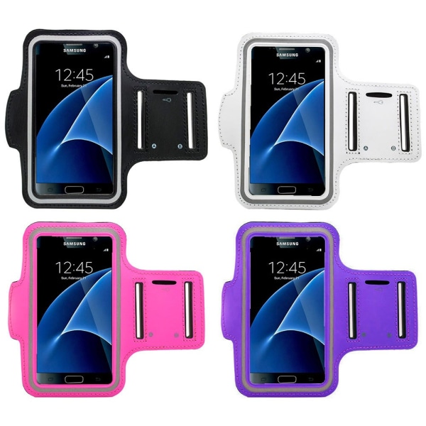 iPhone X/Xs - Læder Sport Armbånd Lila