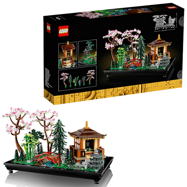 Skapa Lugn & Harmoni - LEGO Icons Japansk Trädgård Byggset