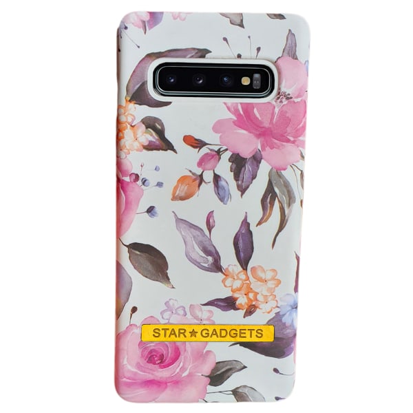 Samsung Galaxy S10 - Cover / Beskyttelse / Blomster
