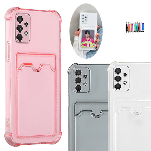 Samsung Galaxy A04s - Skal / Skydd / Kortfack Transparent
