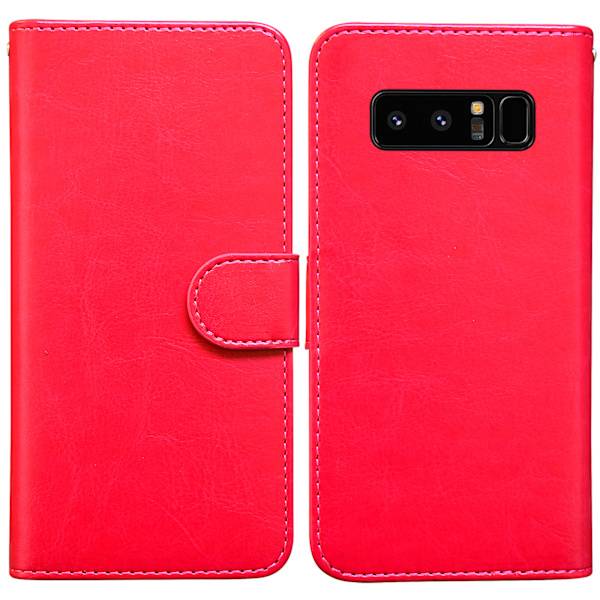 Opgrader din Note 8 - Læderetui/pung! Vit