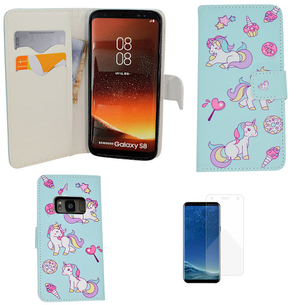 Samsung Galaxy S8 - Nahkakotelo/Lompakko