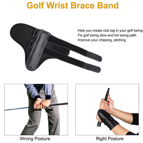 Golf Wrist Trainer Golf Swing Træningshjælp Golf Wrist Set