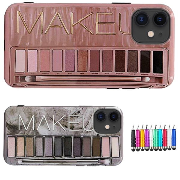 iPhone 11 - Beskyttelse af sager MakeUp Grå