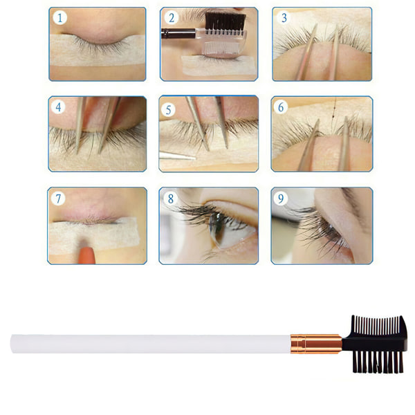 Ögonbrynskam Ögonbrynsborste - Eyebrow Eyelash Comb