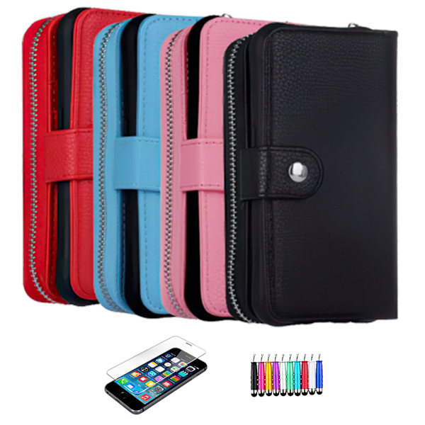 3-in-1-suoja iPhone 7/8/SE:lle (2020 & 2022) Rosa