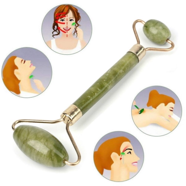 Ansigtsrulle Massage i Jade
