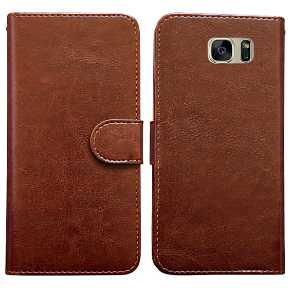 Samsung Galaxy S7 Edge - Plånboksfodral / Magnet Skal