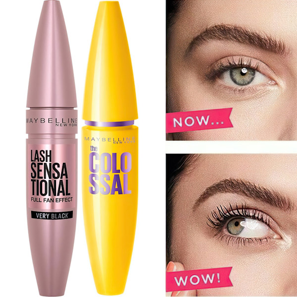 Maybelline New York Mascara Lang Curling Eyelashes Rosa