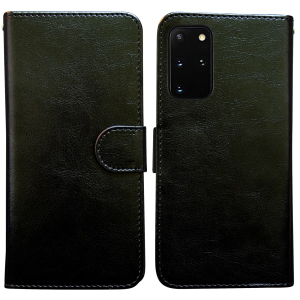 Samsung Galaxy S20 Plus - PU-nahkainen case Svart