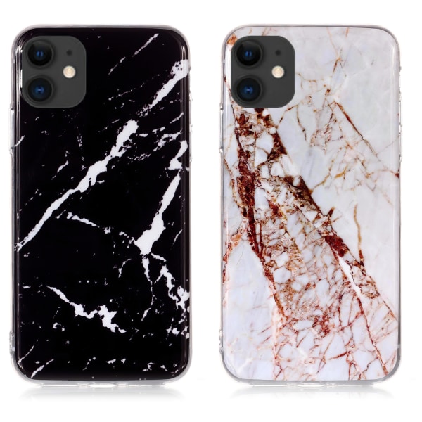Beskyt din iPhone 11 med et marmoretui Vit